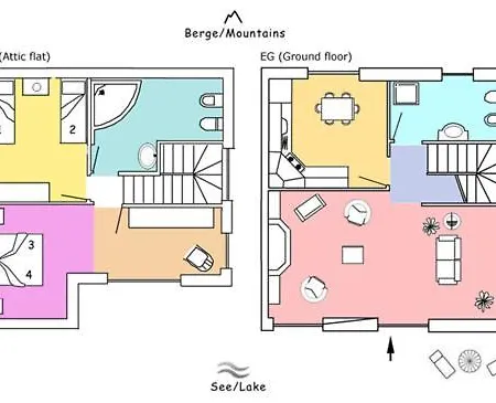 Peppone Ferienhaus Casa vacanze *